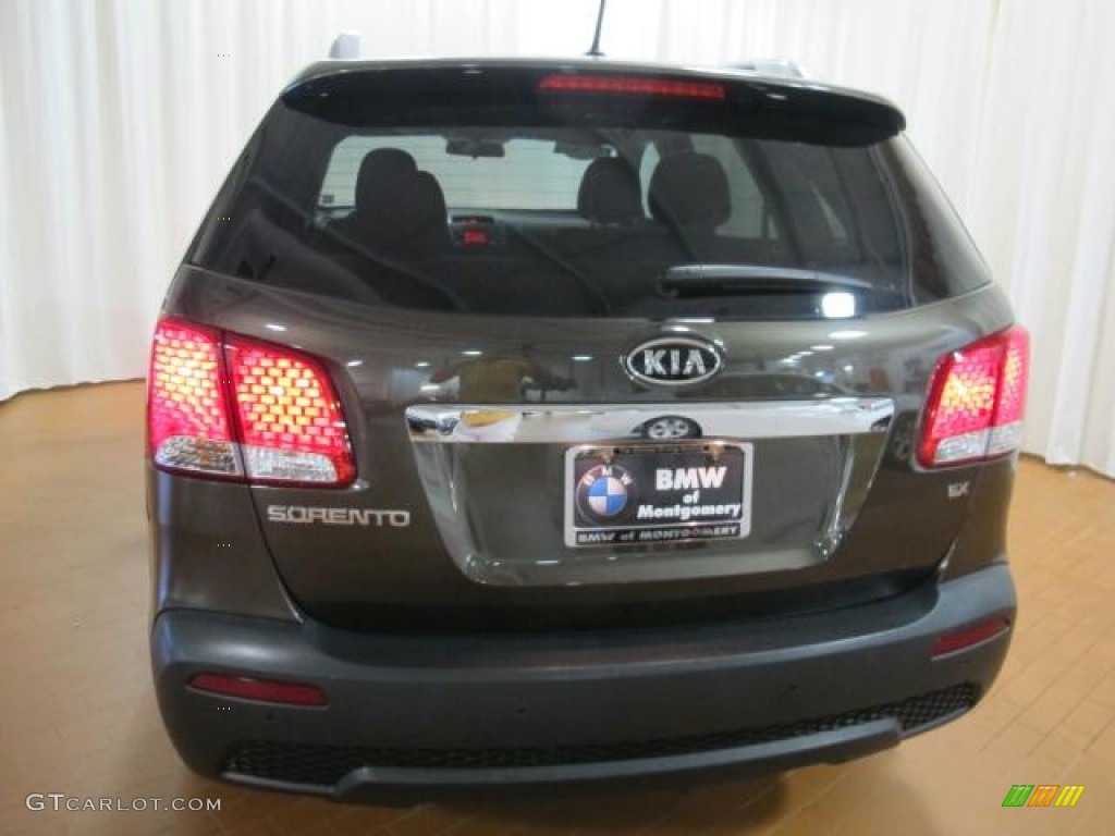 2011 Sorento EX - Java Brown / Black photo #7