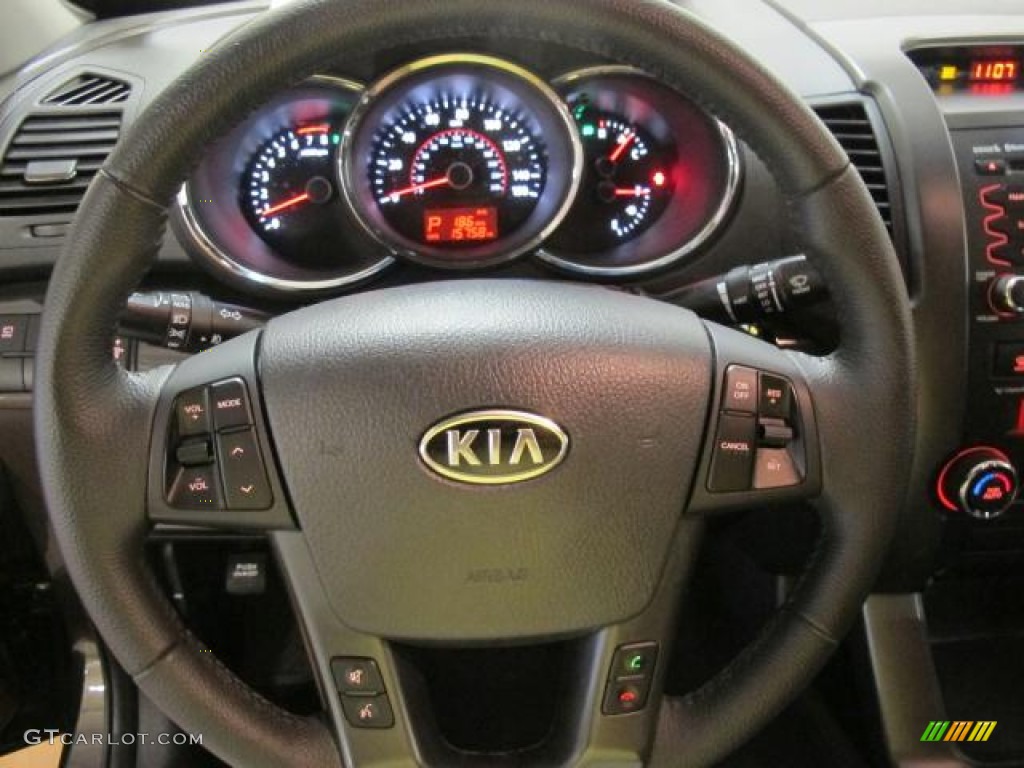 2011 Sorento EX - Java Brown / Black photo #26