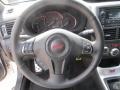 STI Carbon Black Leather 2011 Subaru Impreza WRX STi Limited Steering Wheel