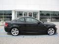 2008 Jet Black BMW 1 Series 135i Coupe  photo #5