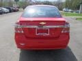 2010 Victory Red Chevrolet Aveo LT Sedan  photo #3