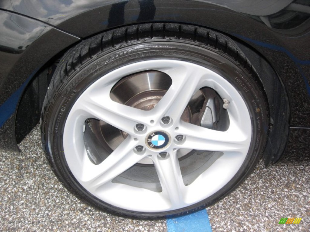 2008 1 Series 135i Coupe - Jet Black / Coral Red photo #19