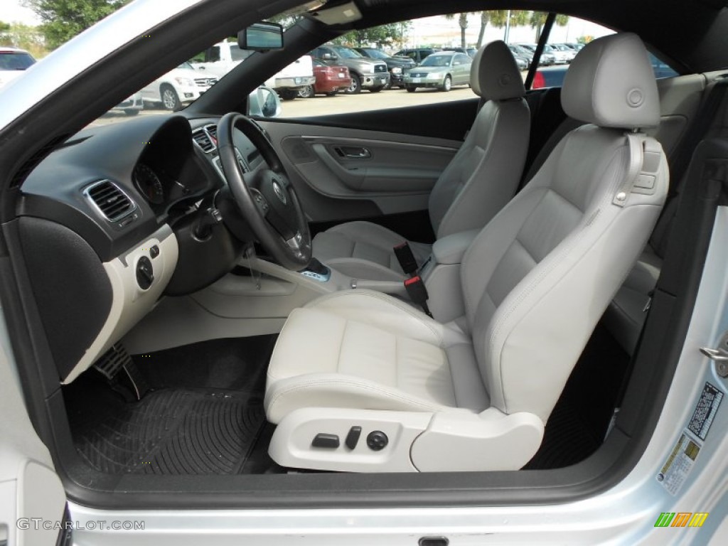 Moonrock Gray Interior 2008 Volkswagen Eos VR6 Photo #63935621