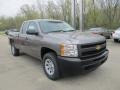 Front 3/4 View of 2012 Silverado 1500 Work Truck Extended Cab 4x4