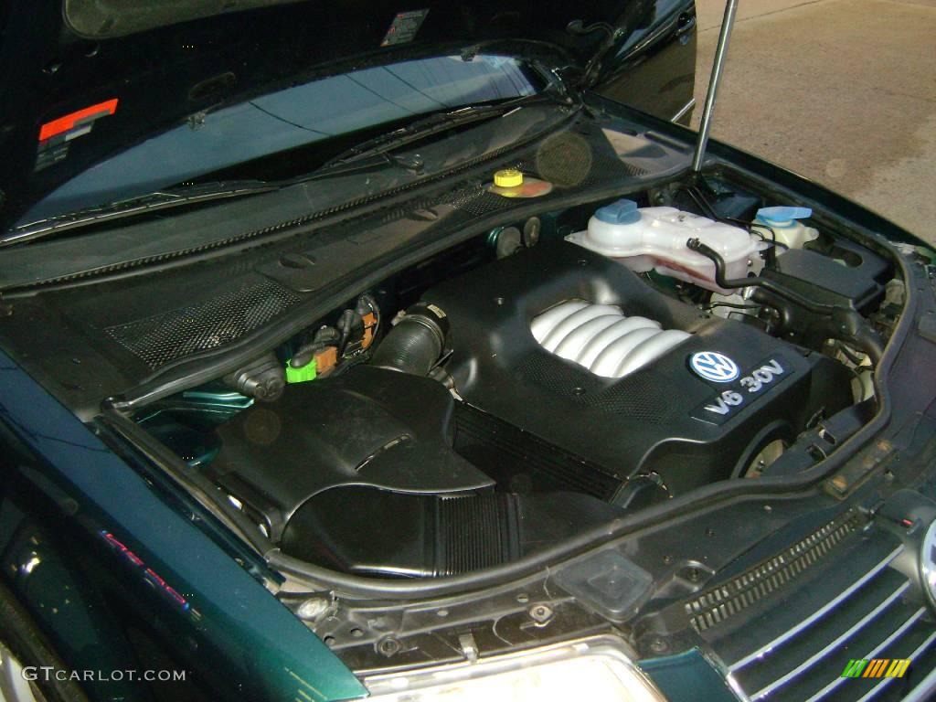 2001 Passat GLX Sedan - Pine Green Metallic / Black photo #7