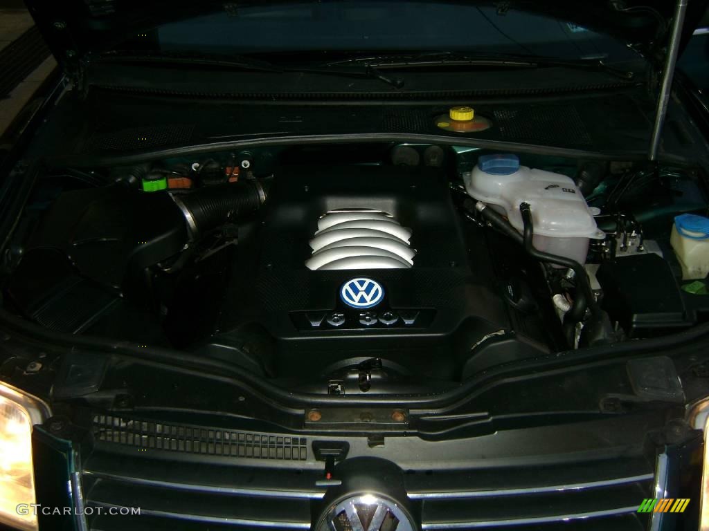2001 Passat GLX Sedan - Pine Green Metallic / Black photo #8