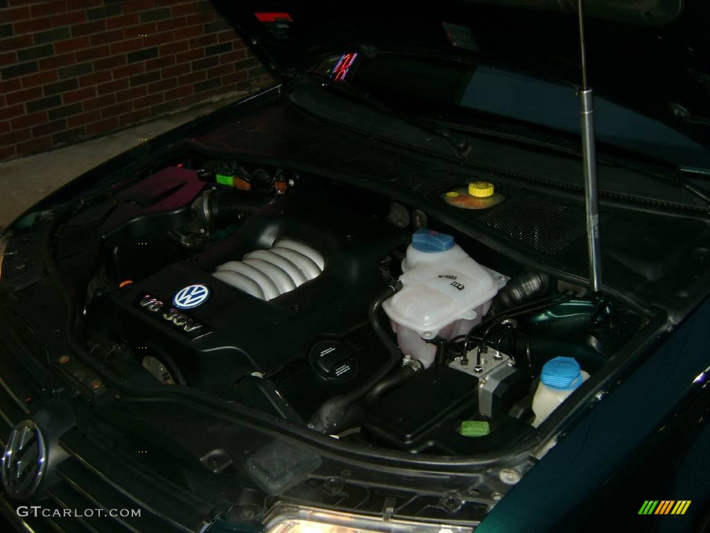 2001 Passat GLX Sedan - Pine Green Metallic / Black photo #9
