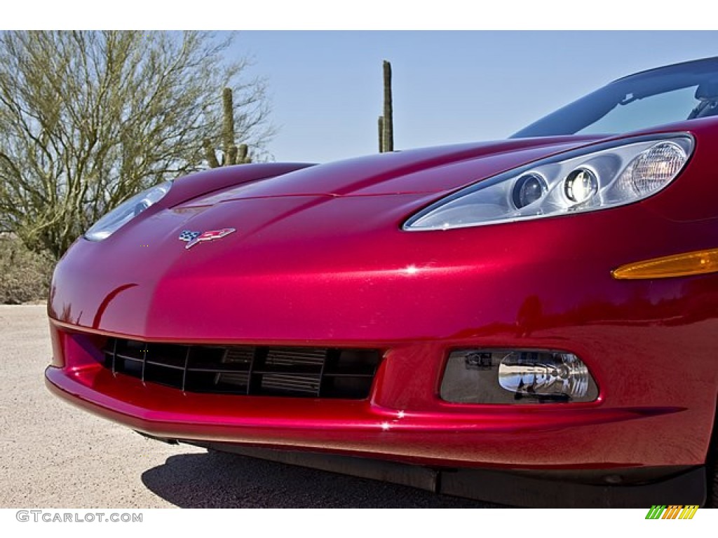 2011 Corvette Coupe - Crystal Red Tintcoat Metallic / Cashmere photo #2