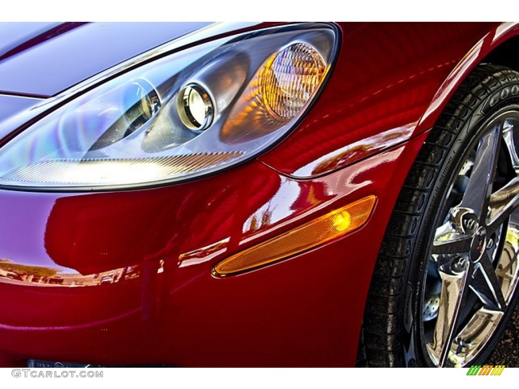 2011 Corvette Coupe - Crystal Red Tintcoat Metallic / Cashmere photo #3