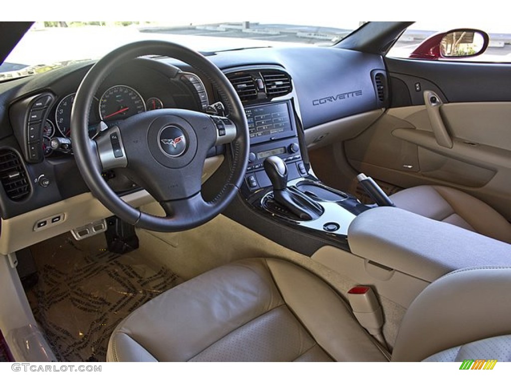 2011 Corvette Coupe - Crystal Red Tintcoat Metallic / Cashmere photo #18