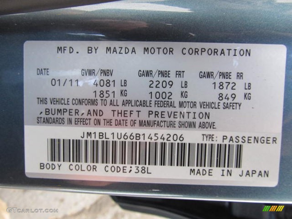 2011 MAZDA3 s Sport 4 Door - Gunmetal Blue Mica / Black photo #24
