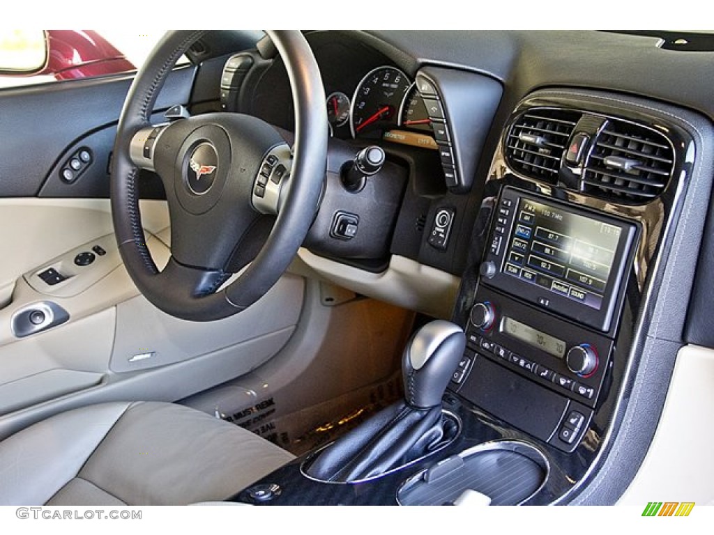 2011 Chevrolet Corvette Coupe Cashmere Dashboard Photo #63938444