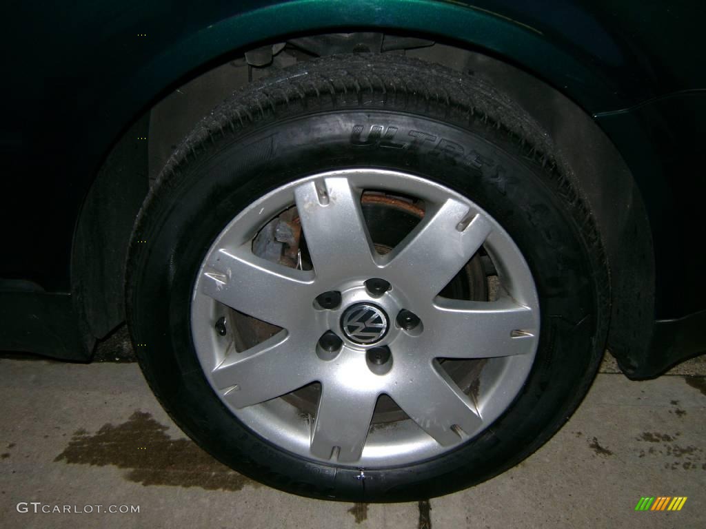 2001 Passat GLX Sedan - Pine Green Metallic / Black photo #23