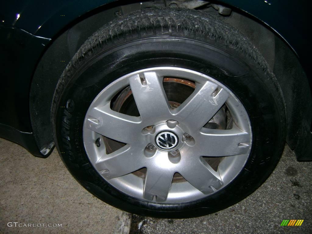 2001 Passat GLX Sedan - Pine Green Metallic / Black photo #24