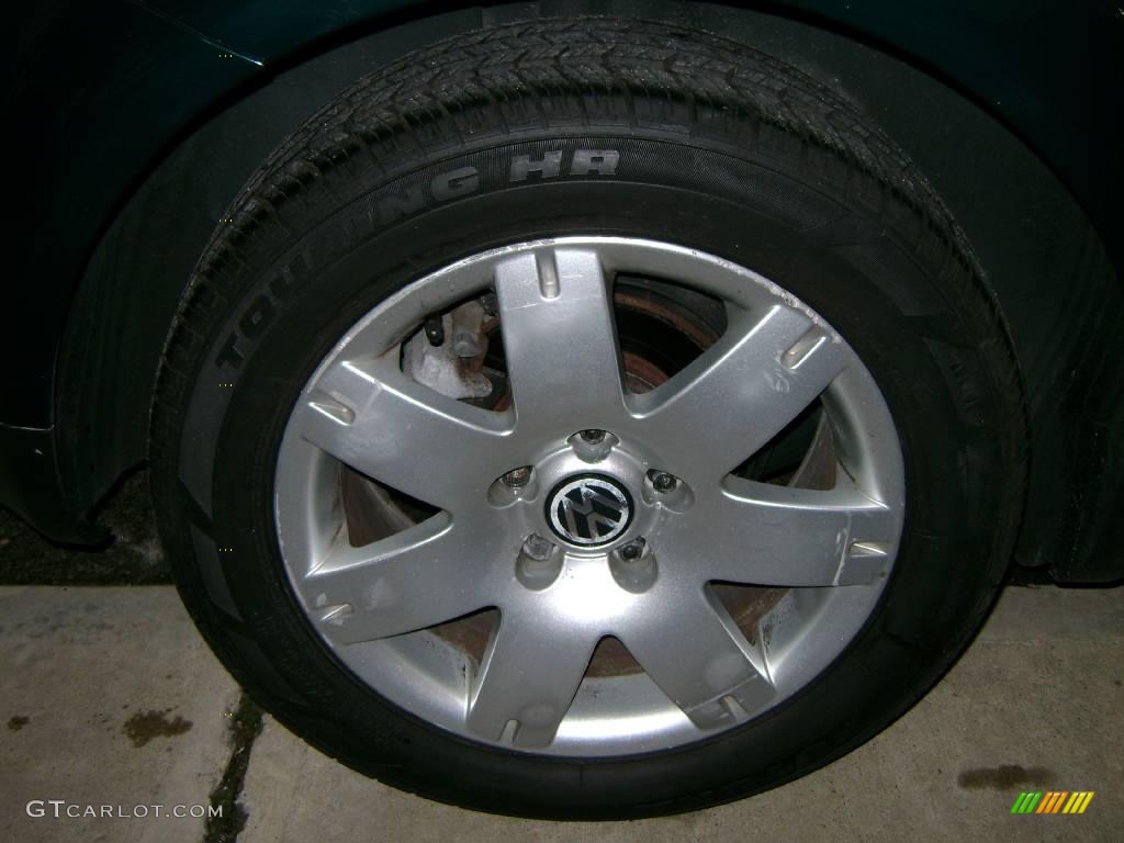 2001 Passat GLX Sedan - Pine Green Metallic / Black photo #25