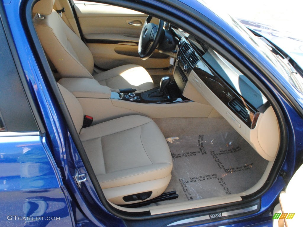 2010 3 Series 328i Sedan - Montego Blue Metallic / Beige photo #5