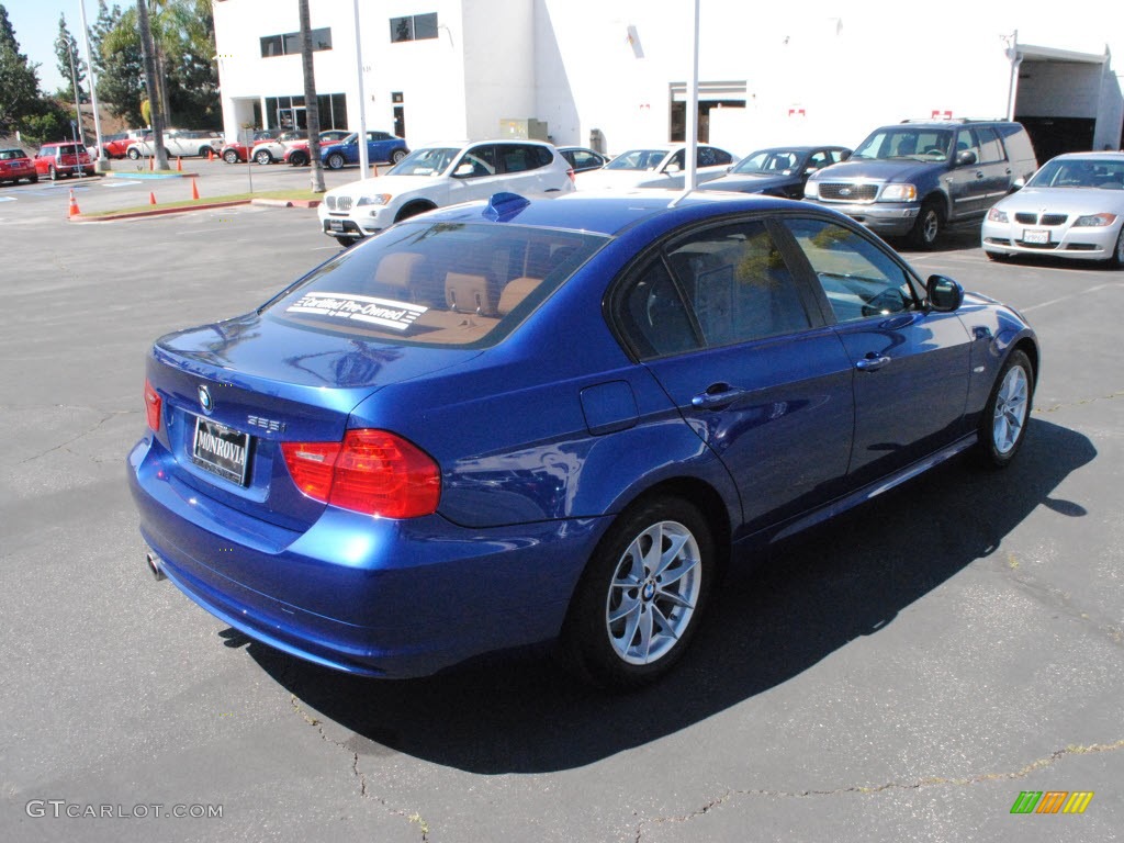 2010 3 Series 328i Sedan - Montego Blue Metallic / Beige photo #10