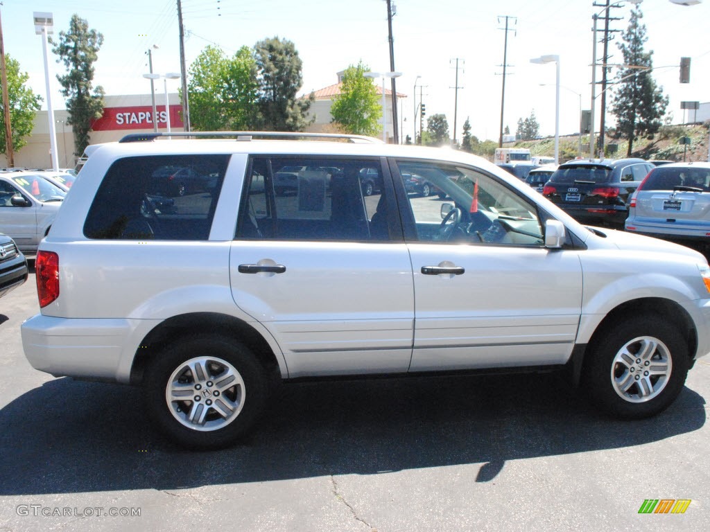 2005 Pilot EX 4WD - Billet Silver Metallic / Gray photo #10