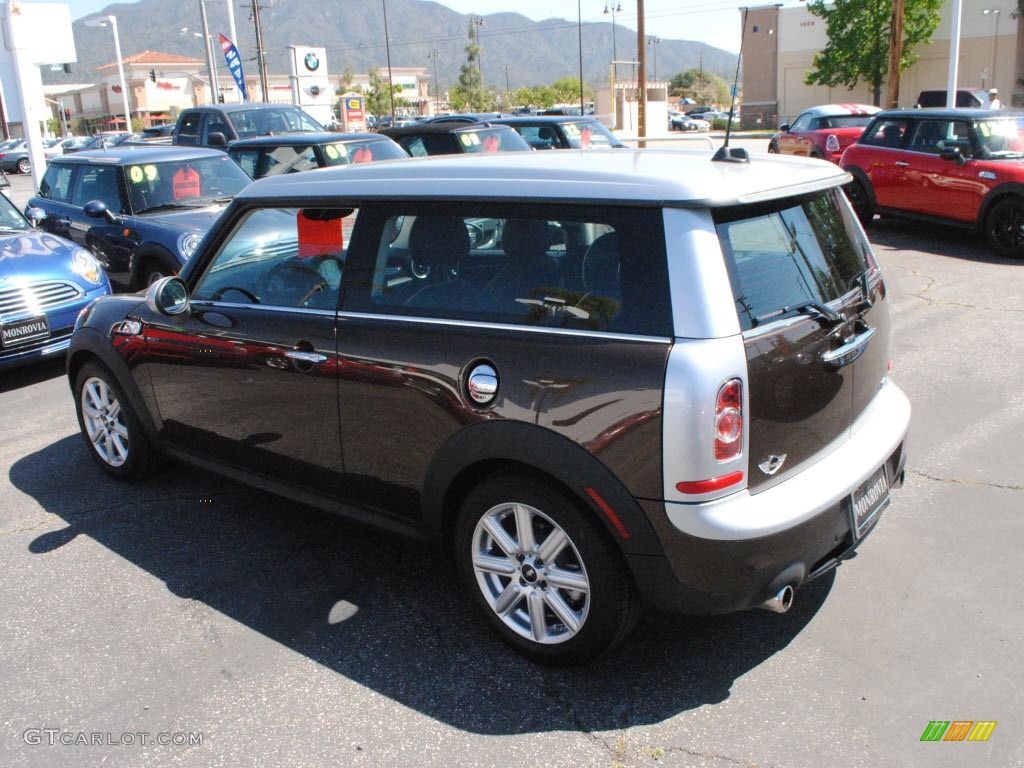 2011 Cooper S Clubman - Hot Chocolate Metallic / Carbon Black Lounge Leather photo #11