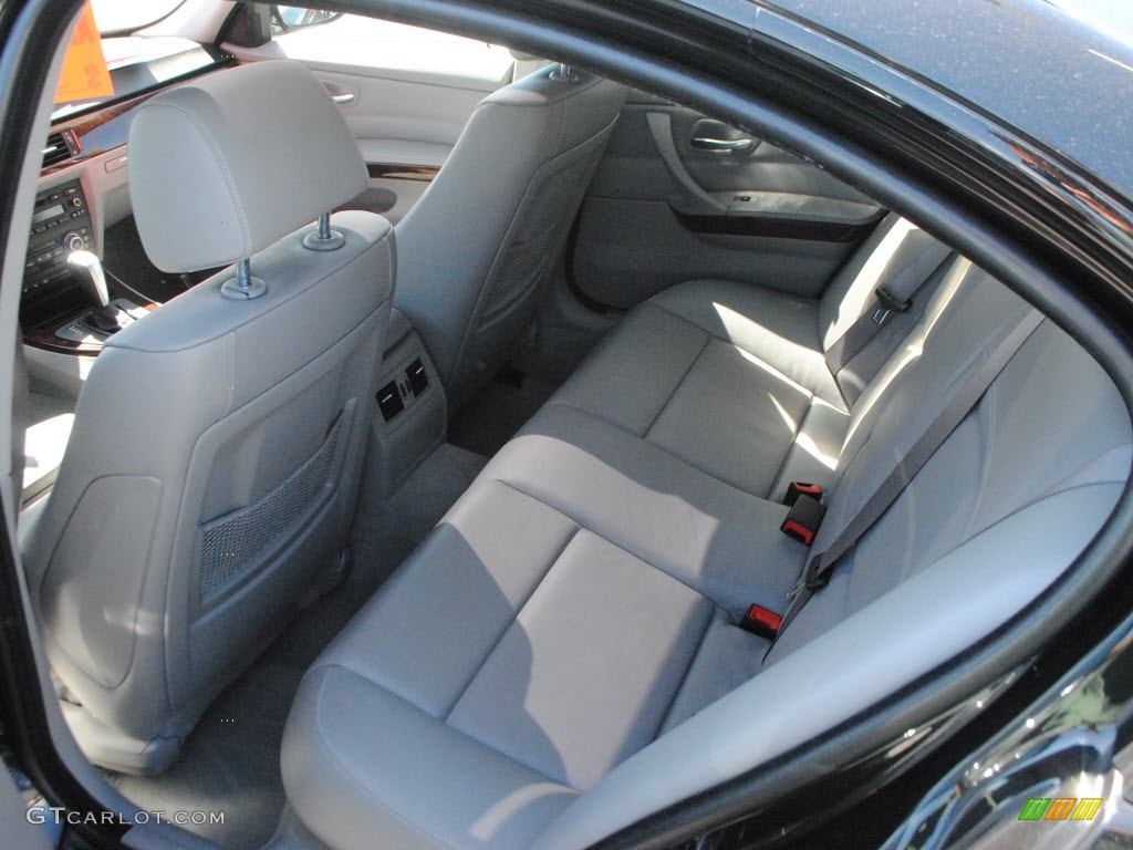 2009 3 Series 335i Sedan - Black Sapphire Metallic / Grey photo #7