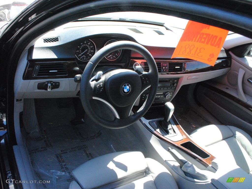 2009 3 Series 335i Sedan - Black Sapphire Metallic / Grey photo #10