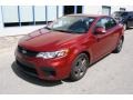 2010 Spicy Red Kia Forte Koup EX  photo #3