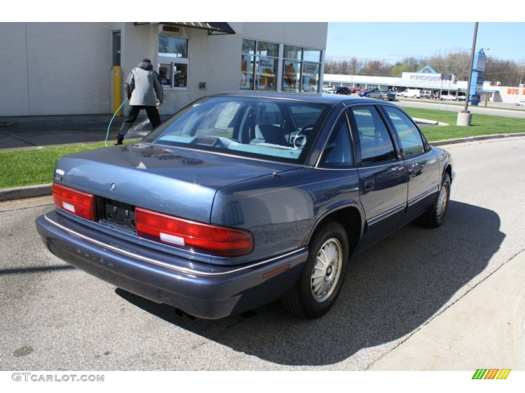 1996 Regal Sedan - Dark Adriatic Blue Metallic / Blue photo #4