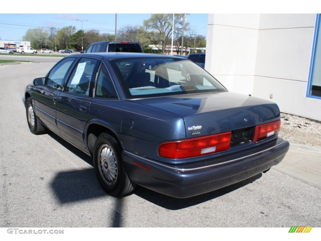 1996 Regal Sedan - Dark Adriatic Blue Metallic / Blue photo #6