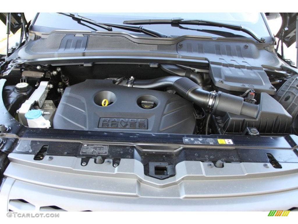 2012 Land Rover Range Rover Evoque Pure 2.0 Liter Turbocharged DOHC 16-Valve VVT Si4 4 Cylinder Engine Photo #63942100