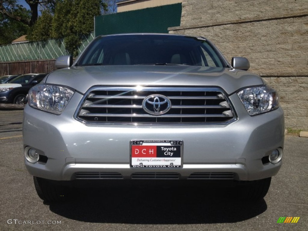 2010 Highlander Limited 4WD - Classic Silver Metallic / Ash photo #5