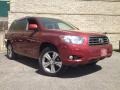 2009 Salsa Red Pearl Toyota Highlander Sport 4WD  photo #1