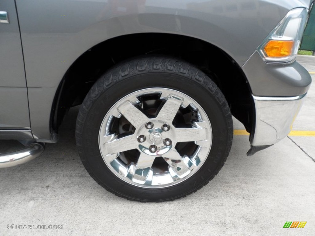 2010 Ram 1500 SLT Quad Cab - Mineral Gray Metallic / Dark Slate/Medium Graystone photo #13