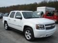 2009 Summit White Chevrolet Avalanche LTZ 4x4  photo #2