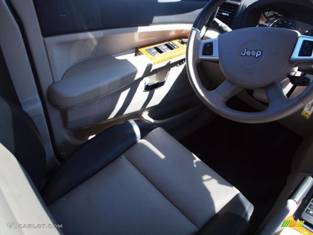 2008 Grand Cherokee Limited 4x4 - Mineral Gray Metallic / Dark Slate Gray/Light Graystone photo #11