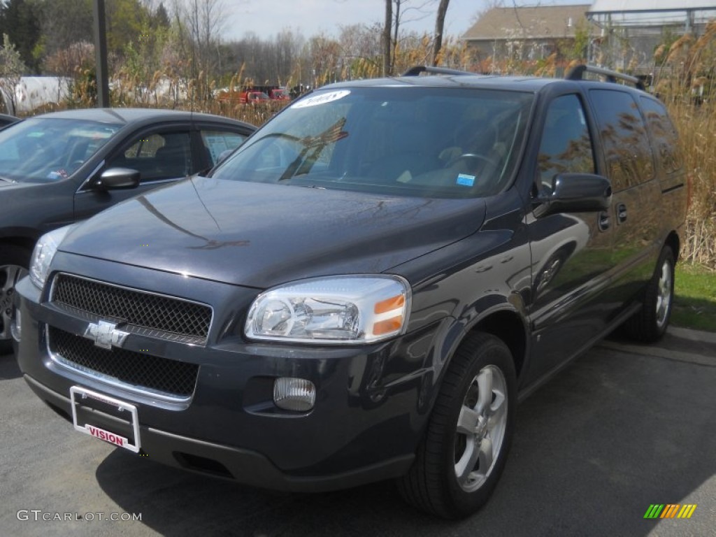 2008 Uplander LT - Slate Metallic / Medium Gray photo #1