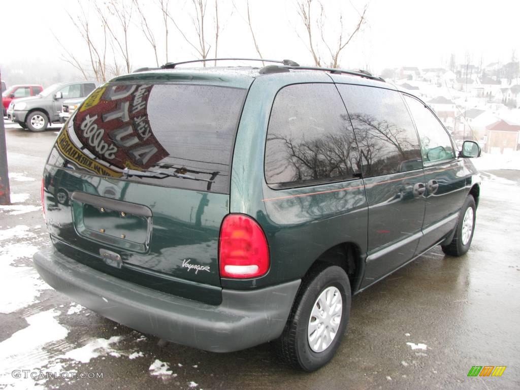 1998 Voyager  - Deep Hunter Green Metallic / Gray photo #4