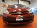 2009 Salsa Red Pearl Toyota Sienna CE  photo #2