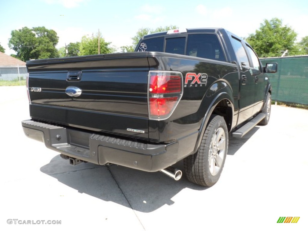 Tuxedo Black Metallic 2012 Ford F150 FX2 SuperCrew Exterior Photo #63949444