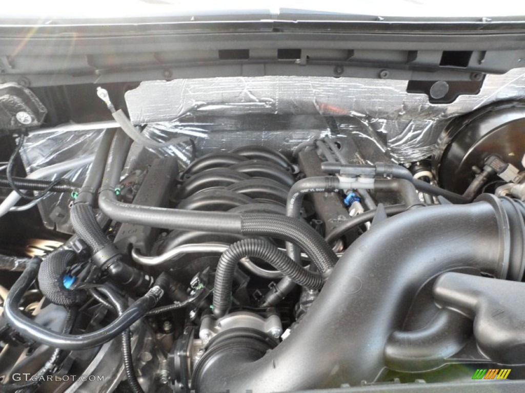2012 Ford F150 FX2 SuperCrew 5.0 Liter Flex-Fuel DOHC 32-Valve Ti-VCT V8 Engine Photo #63949597