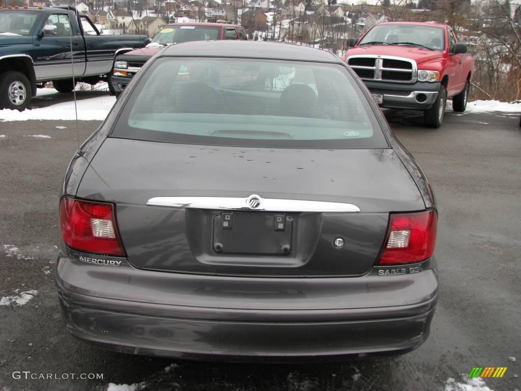 2002 Sable GS Sedan - Dark Shadow Grey Metallic / Medium Graphite photo #4