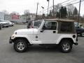 2001 Stone White Jeep Wrangler Sahara 4x4  photo #7