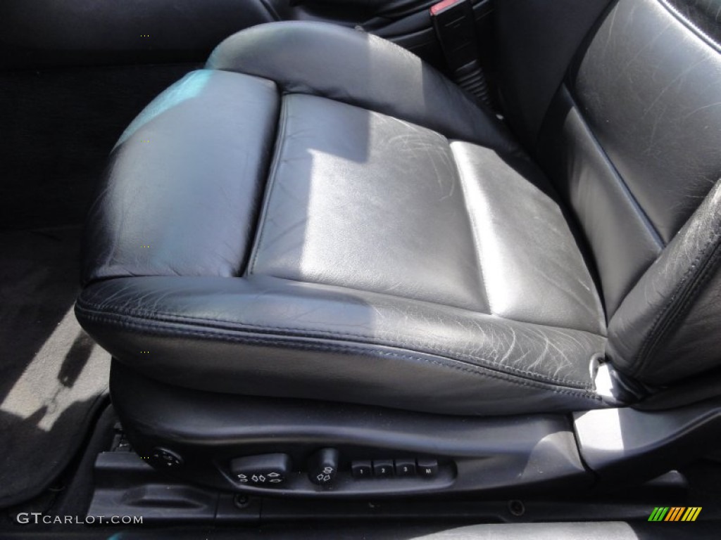 2001 3 Series 330i Convertible - Jet Black / Black photo #16
