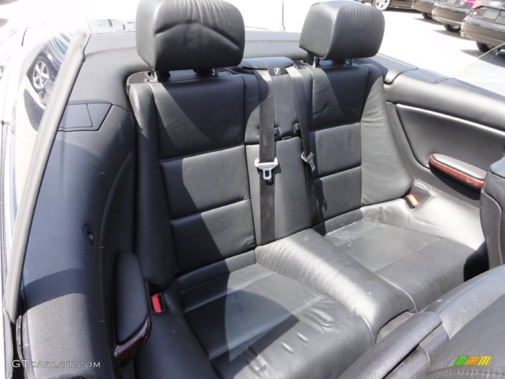 2001 3 Series 330i Convertible - Jet Black / Black photo #22