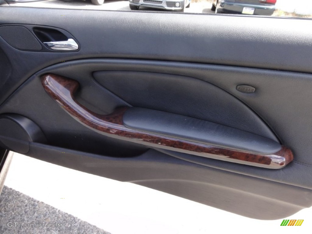 2001 3 Series 330i Convertible - Jet Black / Black photo #23