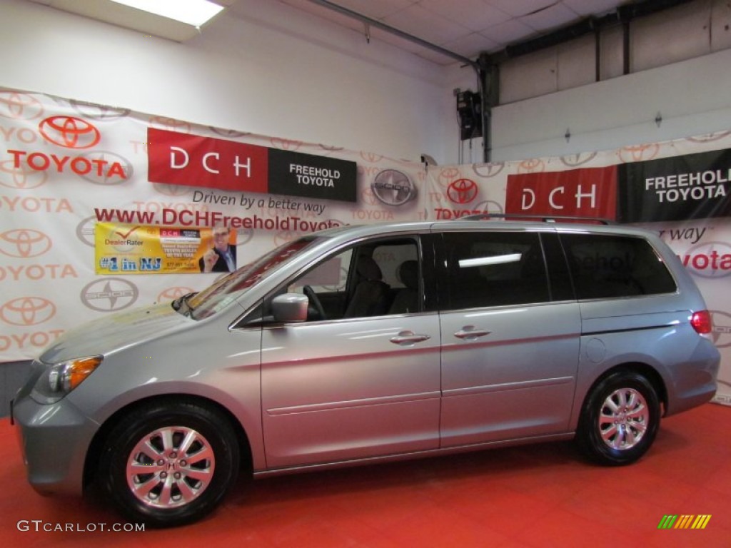 2010 Odyssey EX - Alabaster Silver Metallic / Gray photo #4