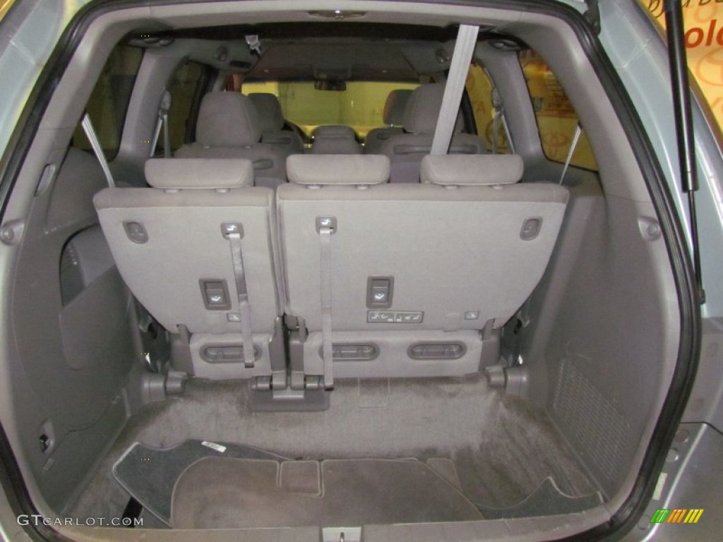 2010 Odyssey EX - Alabaster Silver Metallic / Gray photo #8