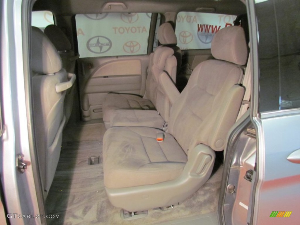 2010 Odyssey EX - Alabaster Silver Metallic / Gray photo #9