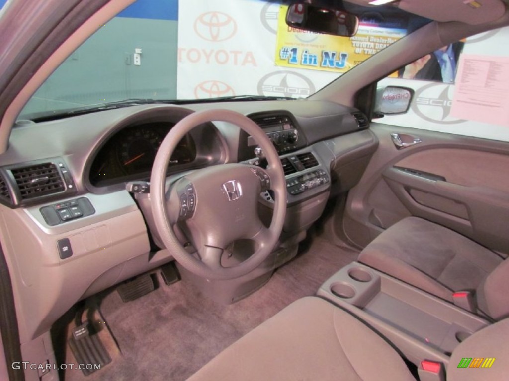 2010 Odyssey EX - Alabaster Silver Metallic / Gray photo #13