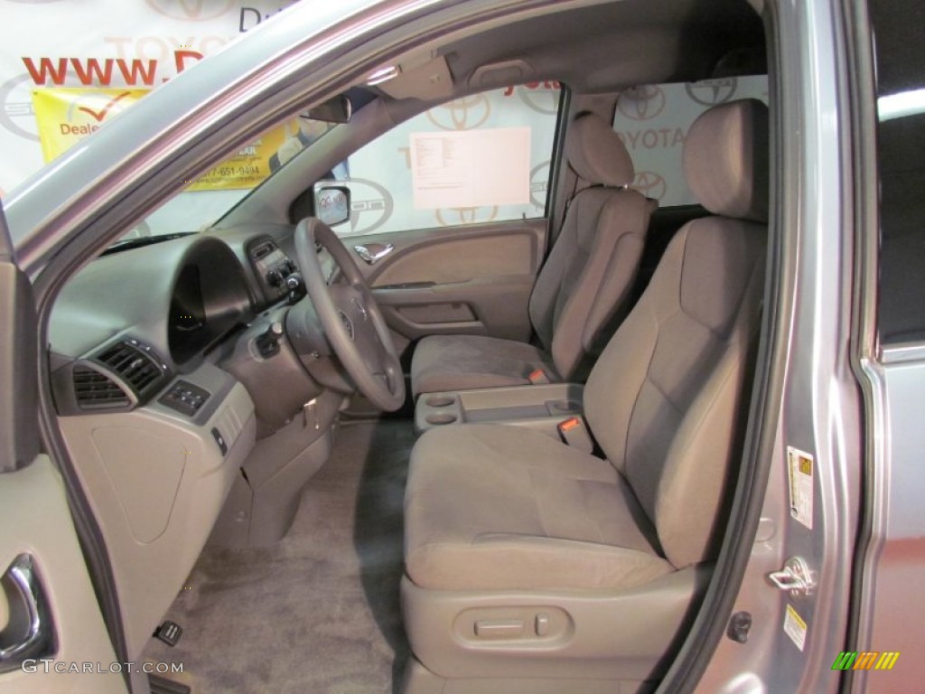2010 Odyssey EX - Alabaster Silver Metallic / Gray photo #14