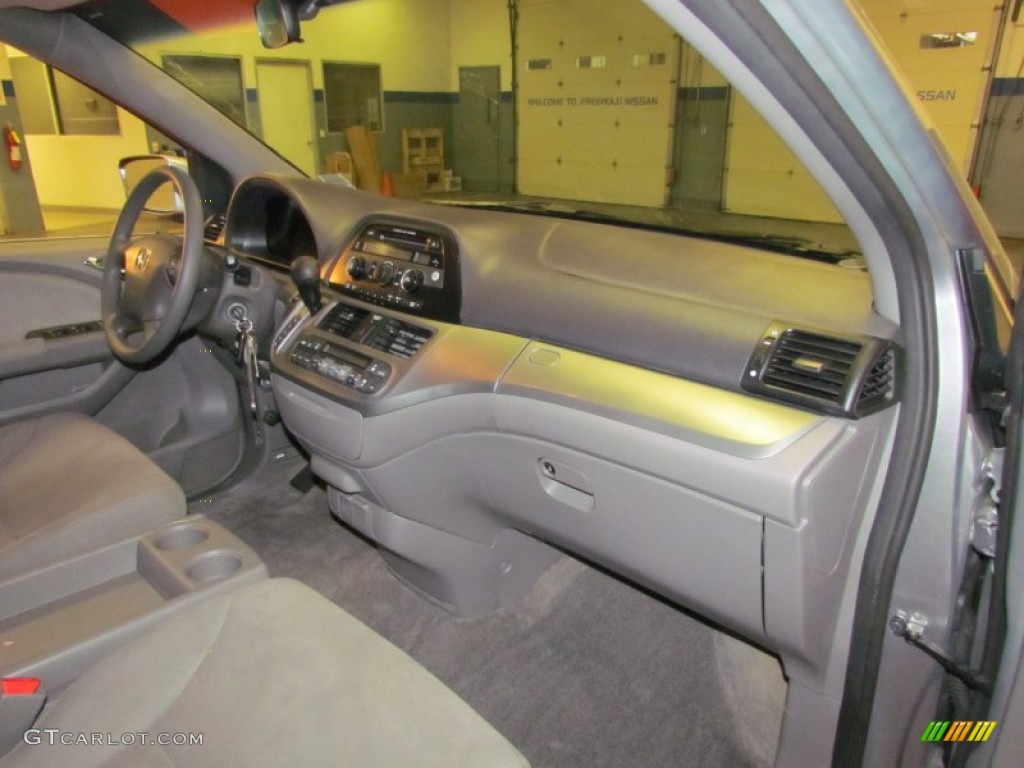 2010 Odyssey EX - Alabaster Silver Metallic / Gray photo #22